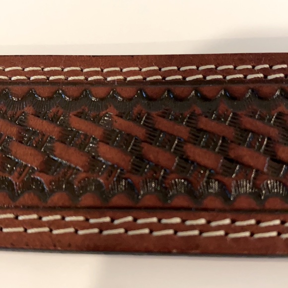 EUC Belt with Tech Ether Guild Solid Brass Buckle - Picture 5 of 10